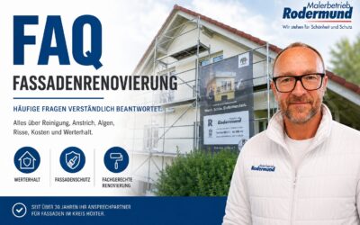 Häufige Fragen zur Fassadenrenovierung | FAQ